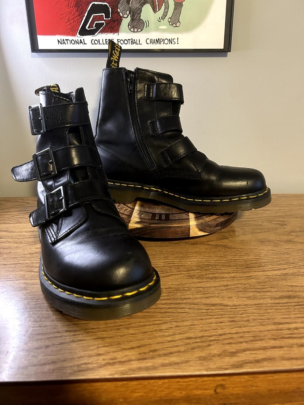 Dr Martens Blake Triple Double Buckle size 9/EU 41